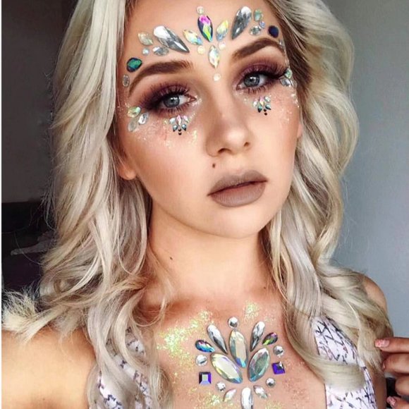 New Face Crystals Stickers Reusable. - Picture 10 of 16